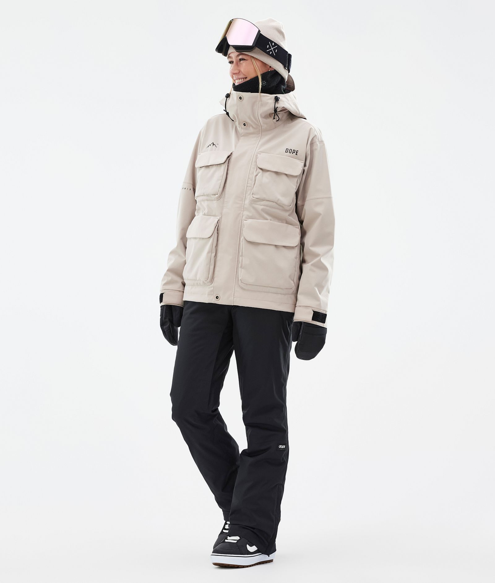 Zenith W Giacca Snowboard Donna Sand Renewed, Immagine 2 di 10