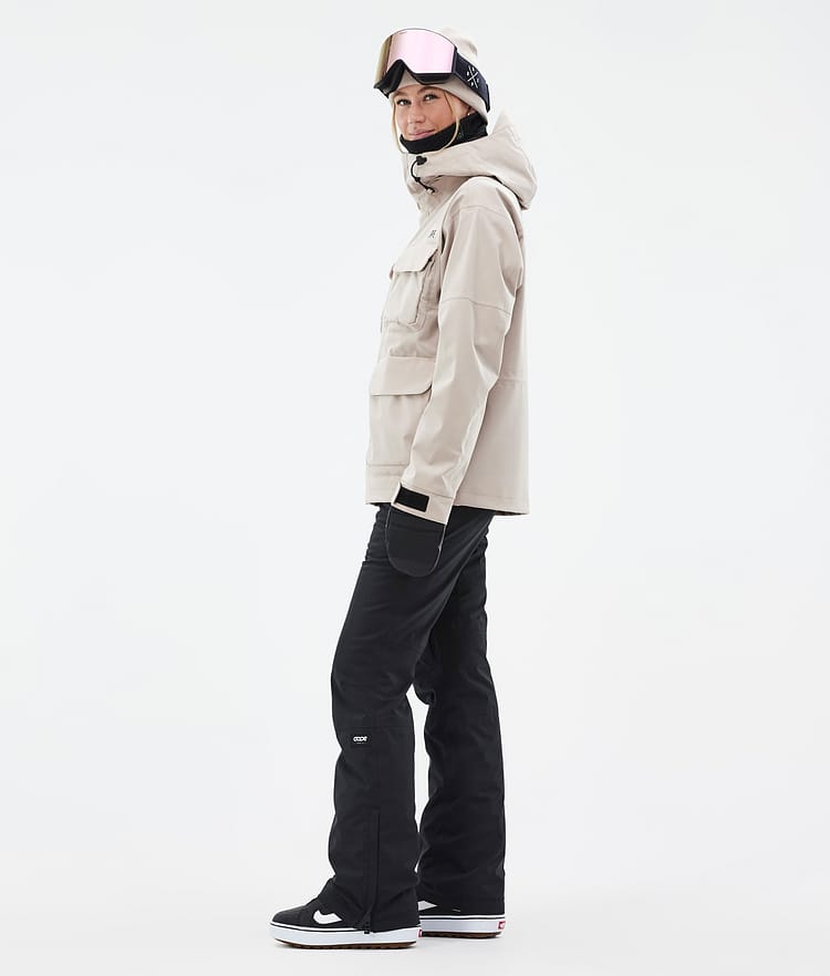 Zenith W Snowboardjakke Dame Sand