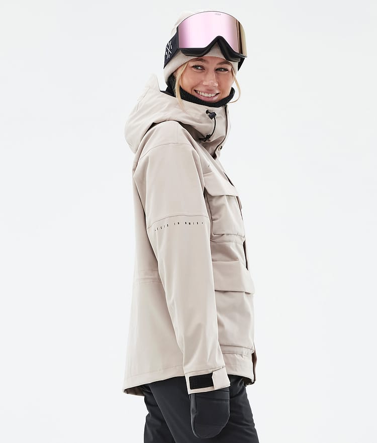 Zenith W Skijacke Damen Sand