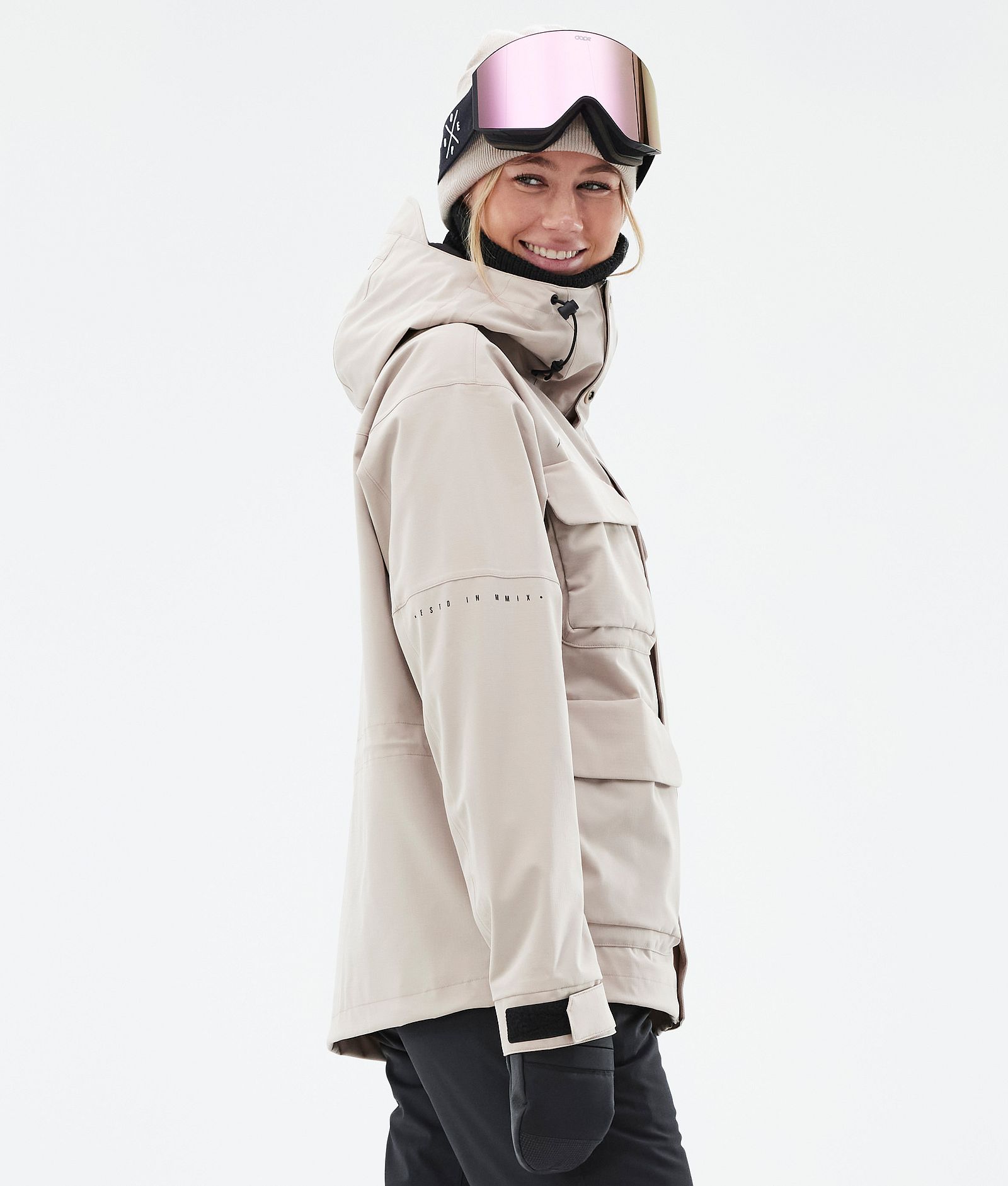 Zenith W Snowboardjacka Dam Sand, Bild 5 av 10