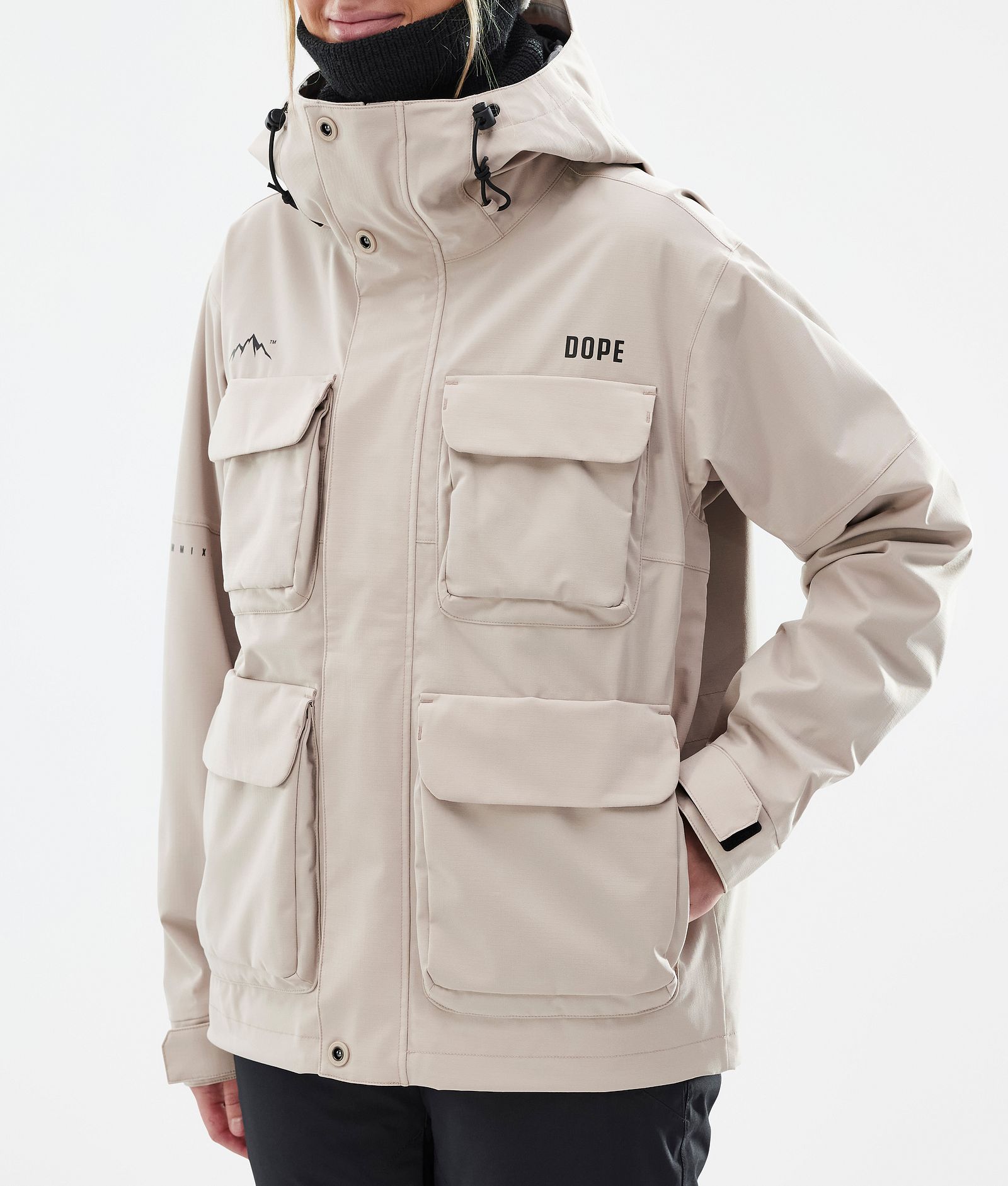 Zenith W Snowboardjacka Dam Sand, Bild 7 av 10