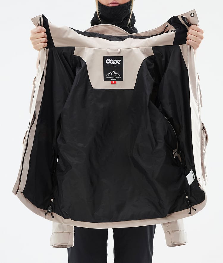 Zenith W Skijacke Damen Sand, Bild 10 von 10
