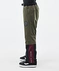 Blizzard Track Pantaloni Snowboard Uomo OIive Green/Burgundy/Metal Blue/Black, Immagine 3 di 5