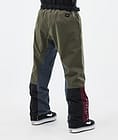 Blizzard Track Snowboardhose Herren OIive Green/Burgundy/Metal Blue/Black, Bild 4 von 5