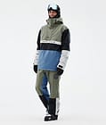 Blizzard Track Ski Pants Men Greenish/Light Grey/Black/Blue Steel, Image 2 of 5