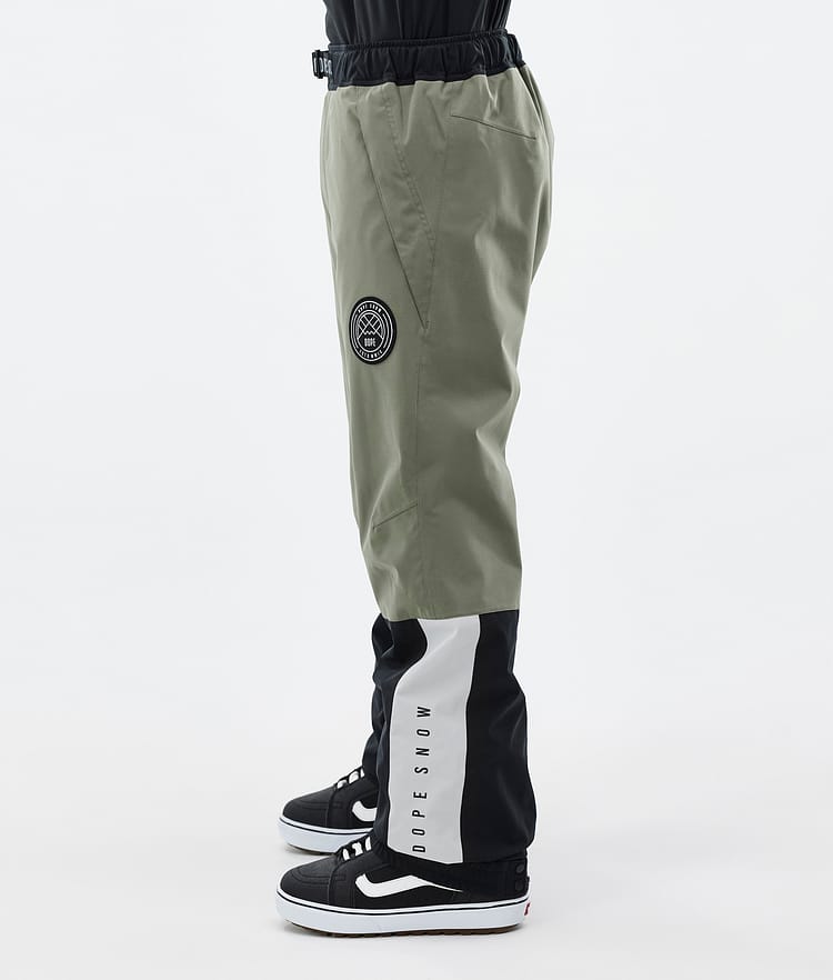 Blizzard Track Snowboardhose Herren Greenish/Light Grey/Black/Blue Steel, Bild 3 von 5