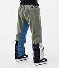 Blizzard Track Snowboard Pants Men Greenish/Light Grey/Black/Blue Steel