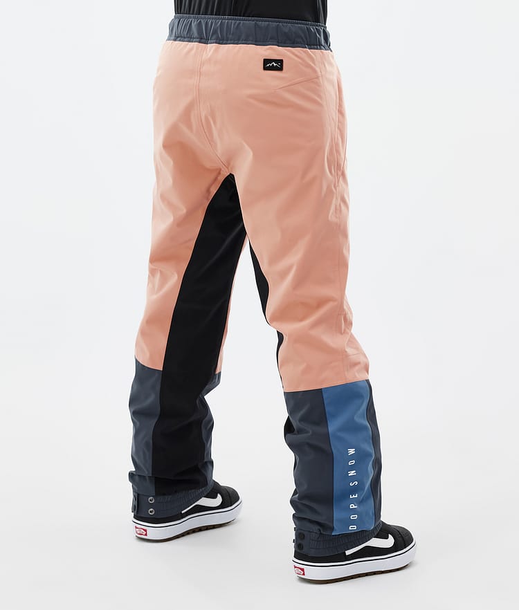 Blizzard Track W Snowboard Pants Women Faded Peach/Blue Steel/Black/Metal Blue