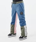 Blizzard Track W スノボ パンツ レディース Blue Steel/Light Grey/Soft Pink/Greenish, 画像1 / 5