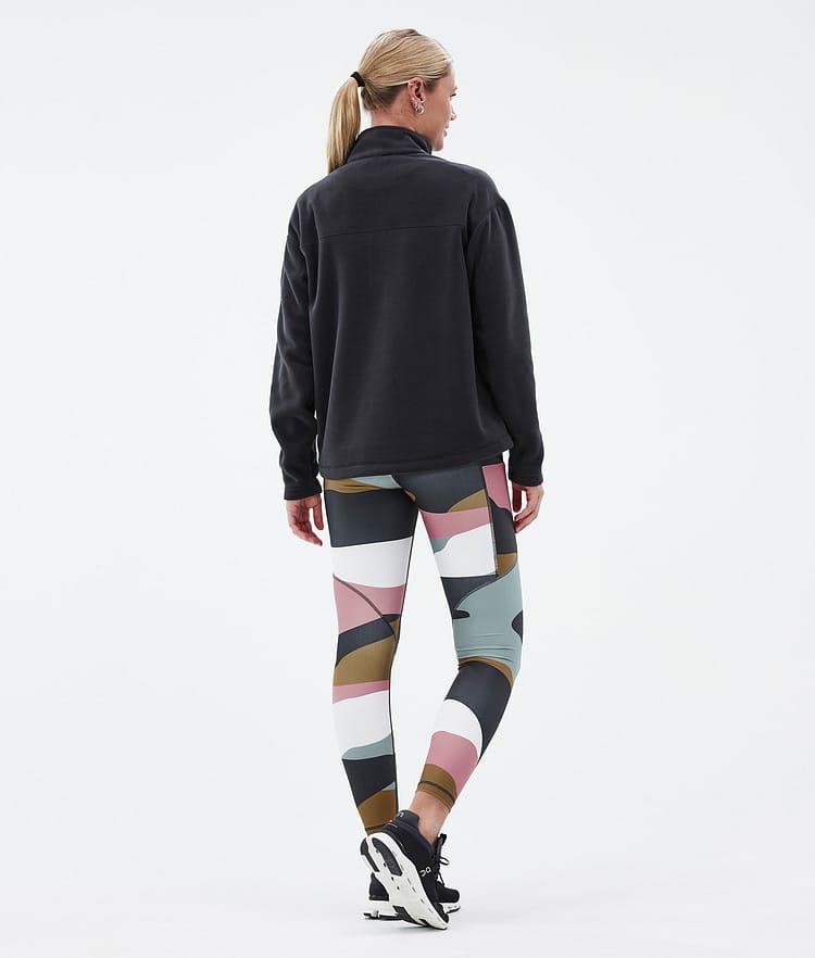 Lofty Tech Leggings Damen Shards Gold Muted Pink, Bild 4 von 8