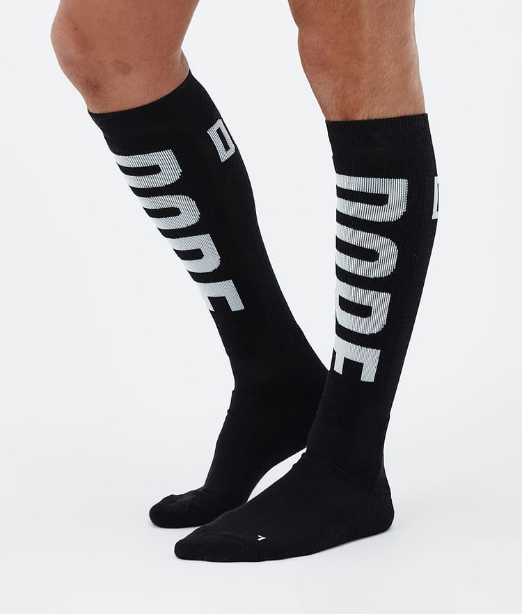 Essential 2023 Ski Socks Black, Image 2 of 3