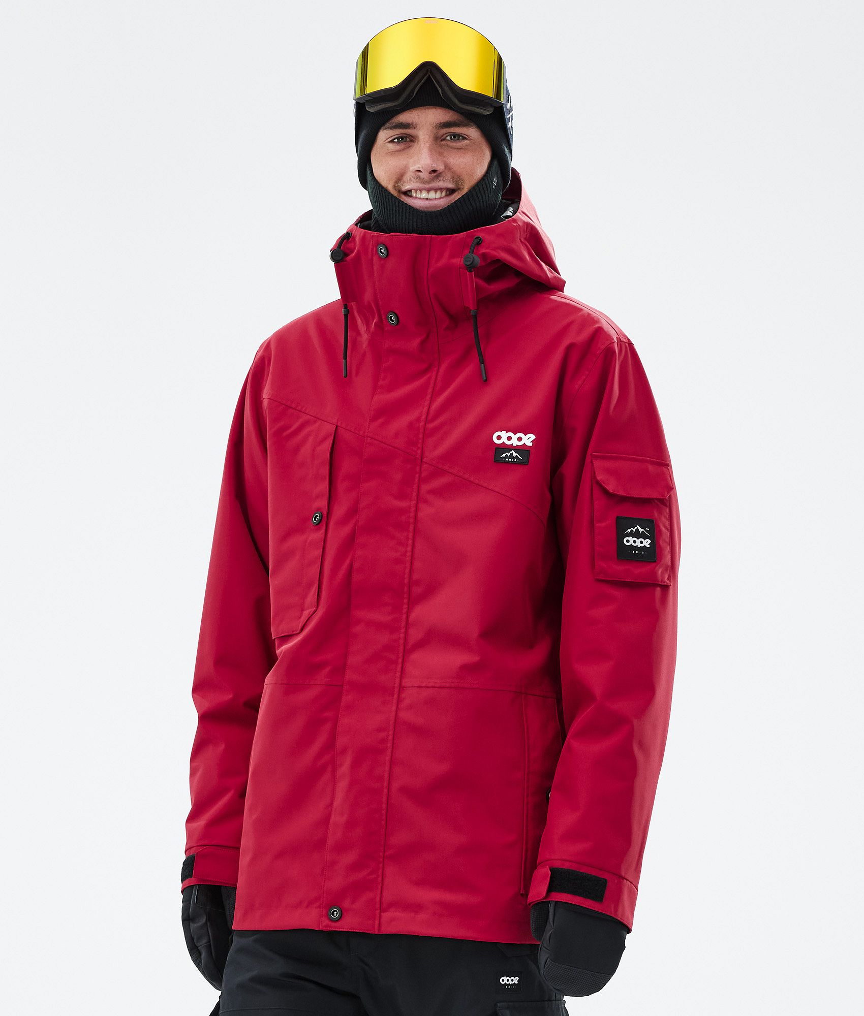 Dope Adept Men s Ski Jacket Deep Red