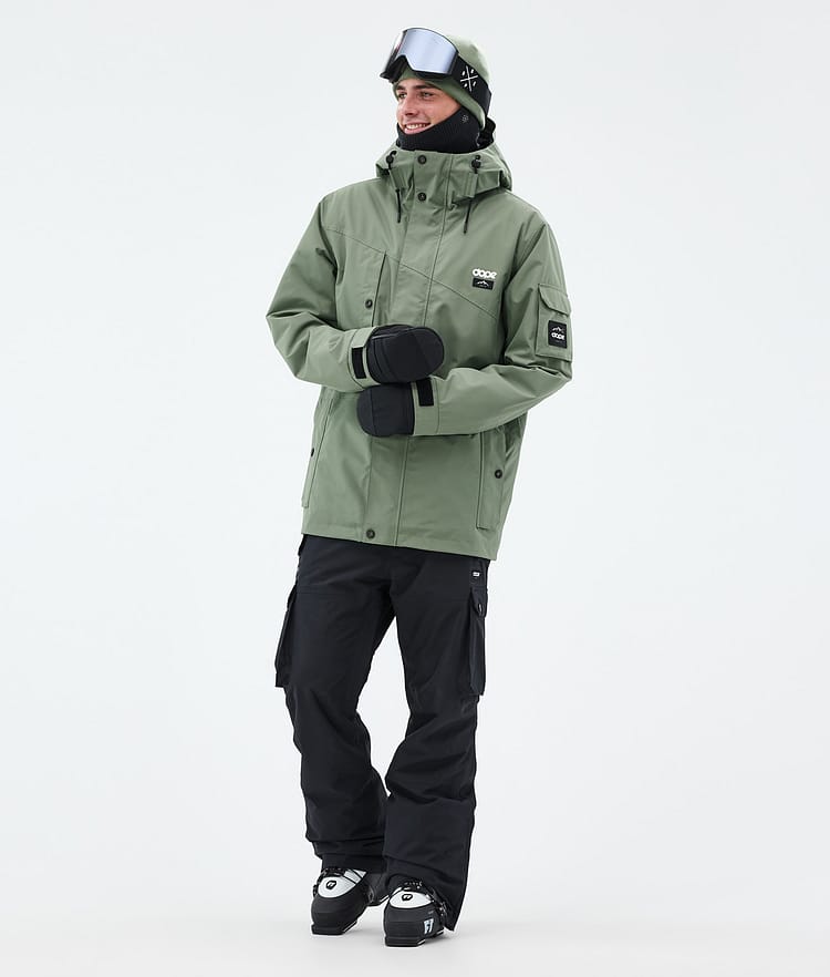 Adept Veste de Ski Homme Moss Green, Image 3 sur 10