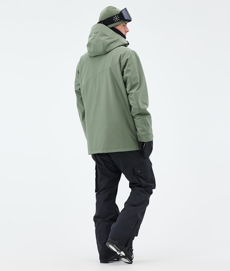 Adept Veste de Ski Homme Moss Green, Image 5 sur 10