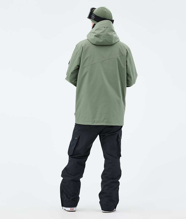 Adept Kurtka Snowboardowa Mężczyźni Moss Green Renewed, Zdjęcie 5 z 10
