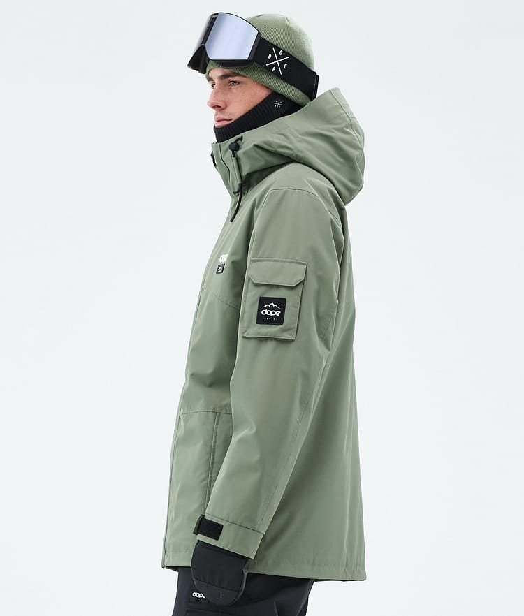 Adept Kurtka Snowboardowa Mężczyźni Moss Green Renewed, Zdjęcie 6 z 10