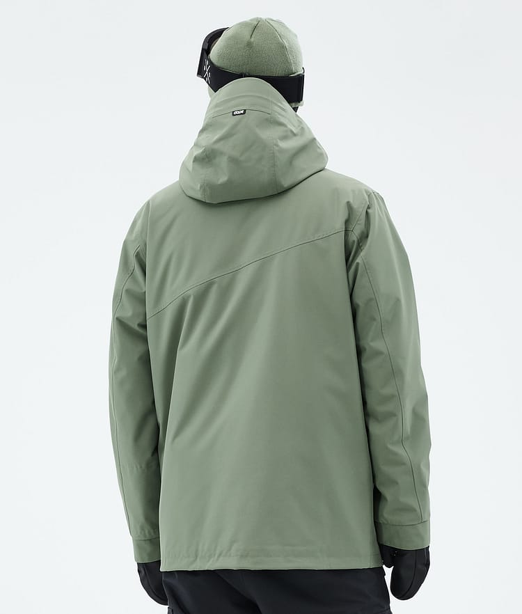 Adept Kurtka Snowboardowa Mężczyźni Moss Green Renewed, Zdjęcie 7 z 10
