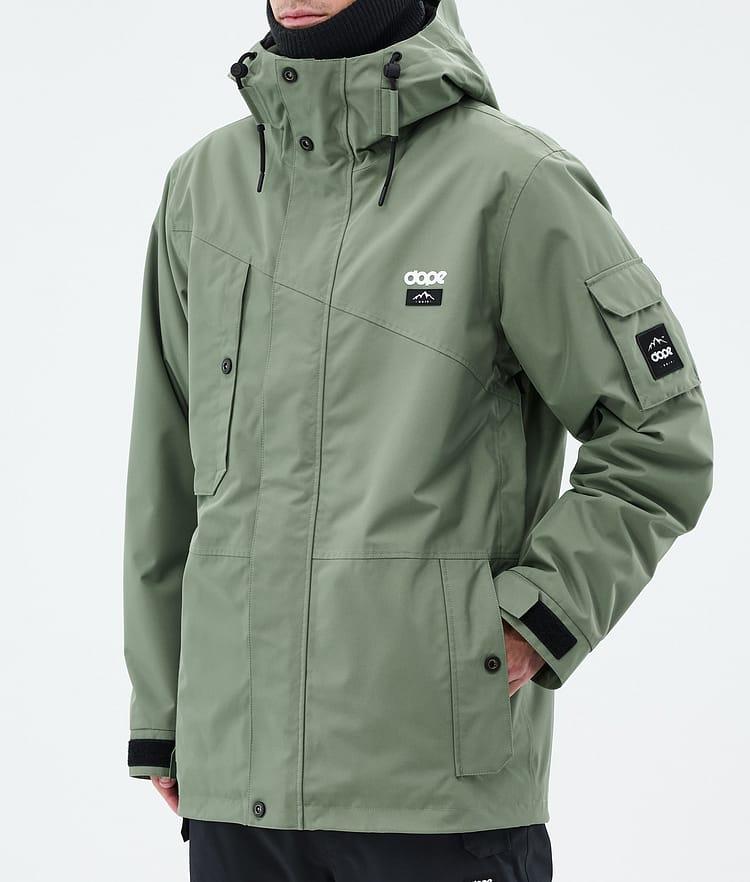 Adept Kurtka Snowboardowa Mężczyźni Moss Green Renewed, Zdjęcie 8 z 10