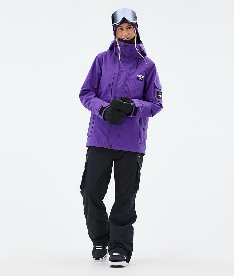 Adept W Snowboardjakke Dame Vivid Purple, Bilde 3 av 10