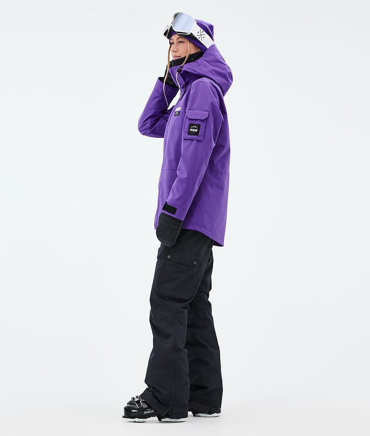 Adept W Ski Jacket Women Vivid Purple, Image 4 of 10
