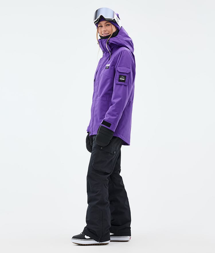 Adept W Snowboardjakke Dame Vivid Purple, Bilde 4 av 10