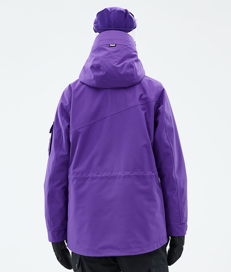 Adept W Snowboardjakke Dame Vivid Purple, Bilde 7 av 10