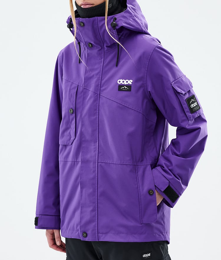 Adept W Snowboardjakke Dame Vivid Purple, Bilde 8 av 10