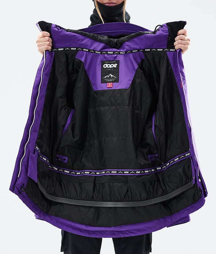 Adept W Snowboardjakke Dame Vivid Purple, Bilde 10 av 10