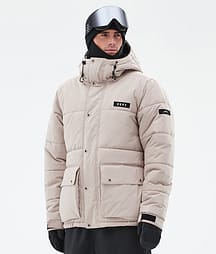 Dope Puffer Full Zip 24 Veste Snowboard Homme Sand