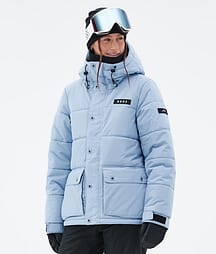Dope Puffer W Full Zip 24 Chaqueta Snowboard Mujer Light Blue