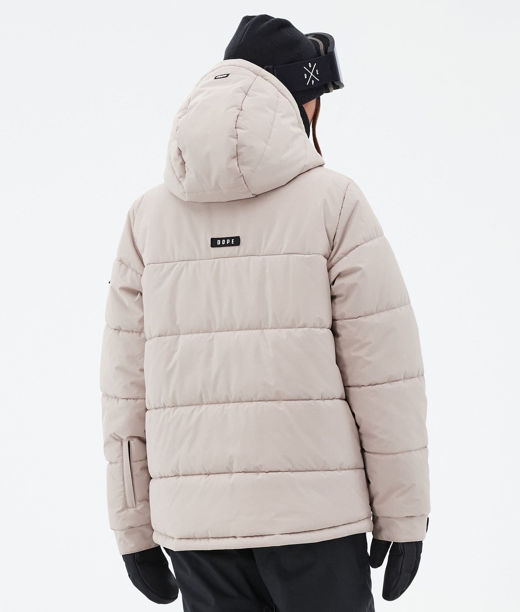 Dope Puffer W Full Zip Women s Snowboard Jacket Sand