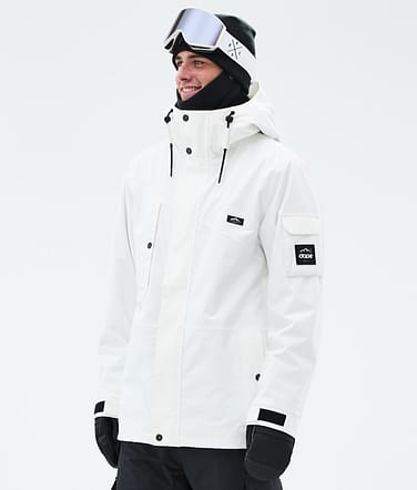 Adept Ski Jacket Men Whitish
