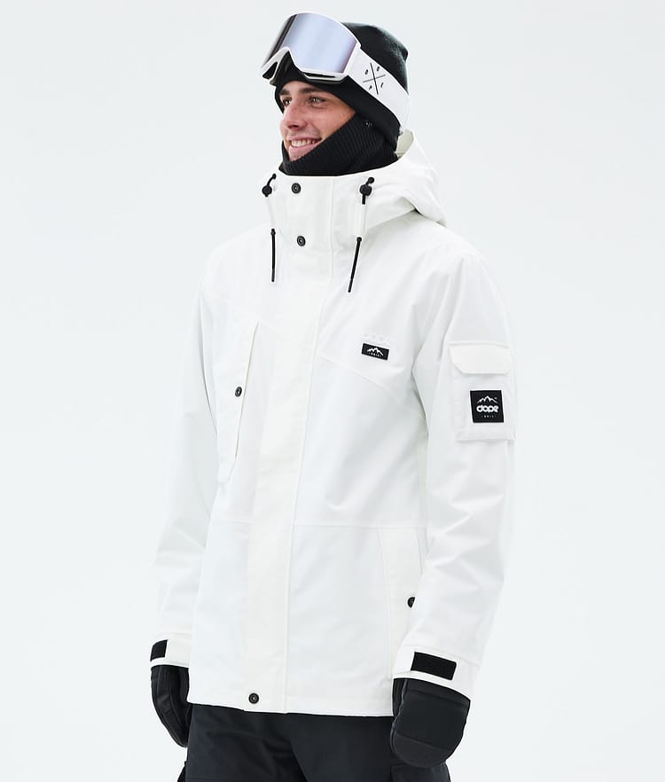 Adept Ski Jacket Men Whitish, Image 1 of 10