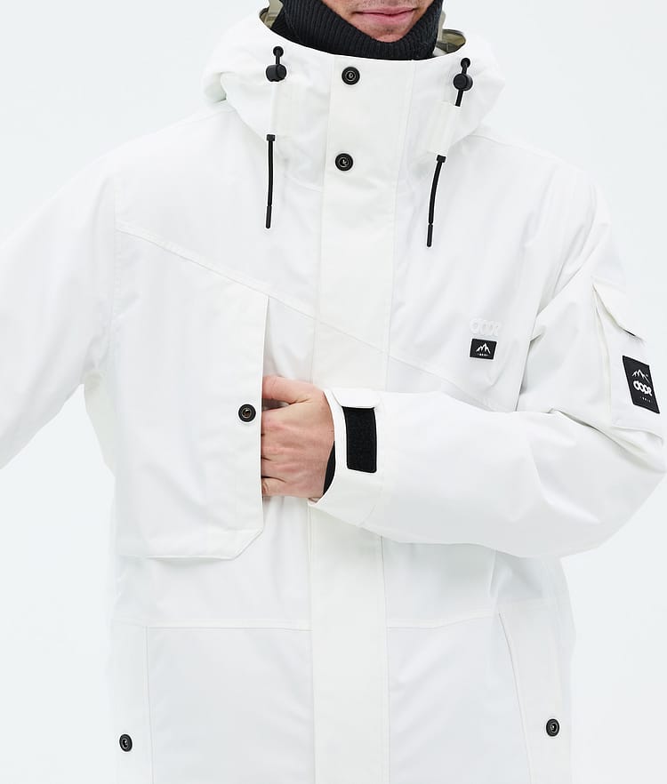 Adept Ski Jacket Men Whitish, Image 9 of 10