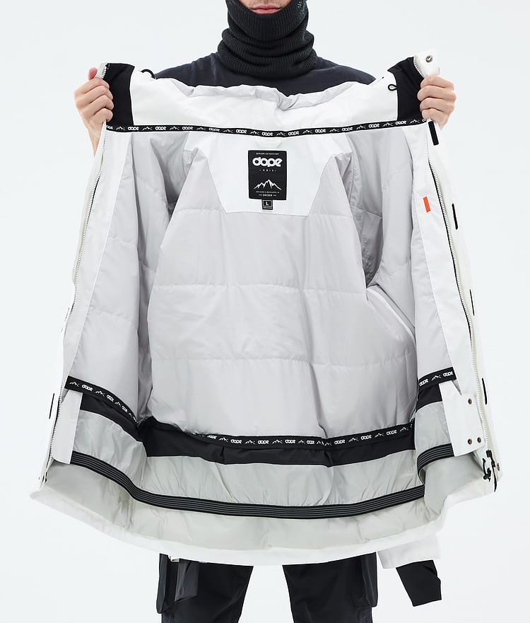 Adept Ski Jacket Men Whitish, Image 10 of 10