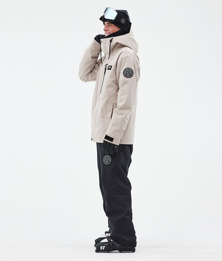 Blizzard Full Zip 24 Laskettelutakki Miehet Sand, Kuva 3 / 9