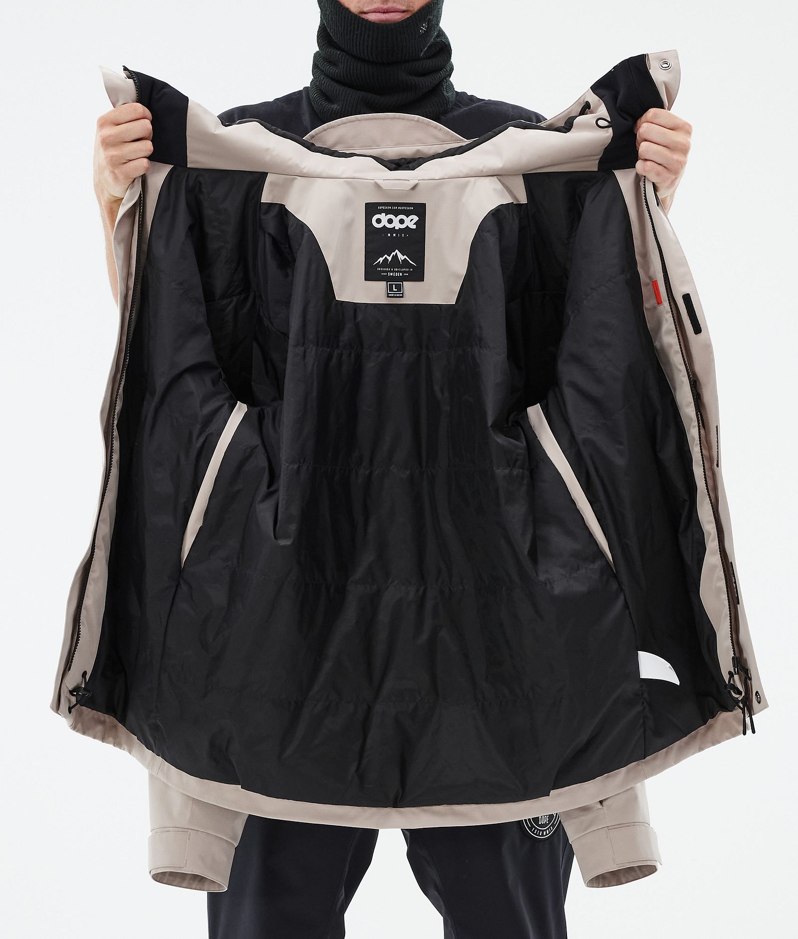 Blizzard Full Zip Snowboardjacke Herren Sand Renewed, Bild 9 von 9