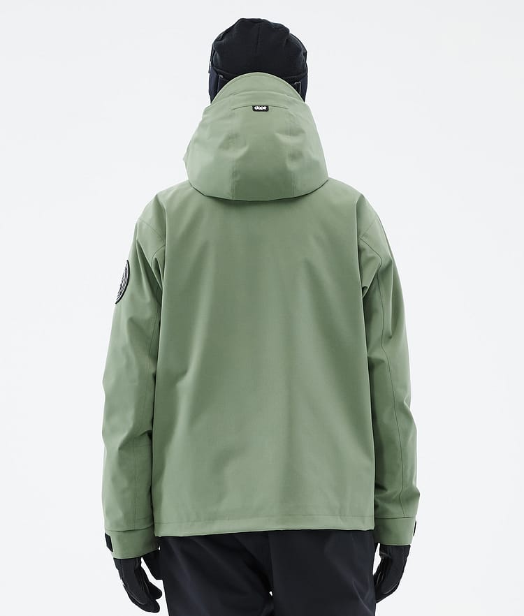 Blizzard W Full Zip Snowboardjakke Dame Moss Green, Billede 6 af 9