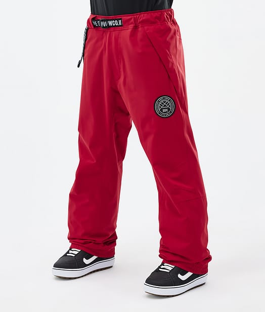 Blizzard 24 Snowboard Pants Men Deep Red