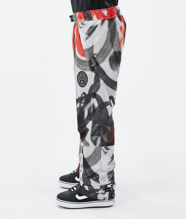 Blizzard 2024 Snowboard Pants Men Spray Black Red, Image 3 of 5