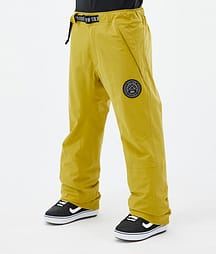 Dope Blizzard 2024 Snowboard Pants Men Yellow