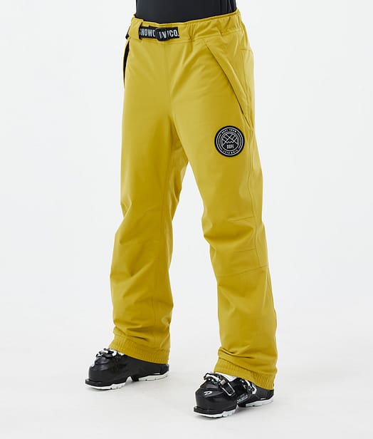 Blizzard W Pantalon de Ski Femme Yellow