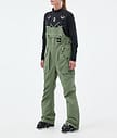 Notorious B.I.B W Ski Pants Women Moss Green
