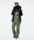 Notorious B.I.B W Snowboardbyxa Dam Moss Green, Bild 2 av 7