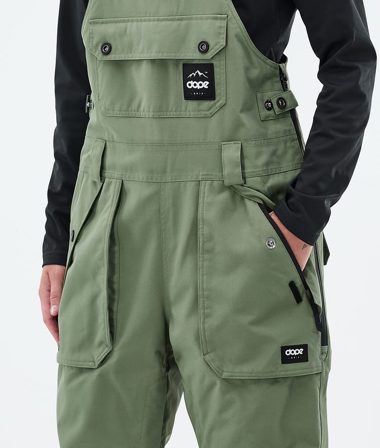 Notorious B.I.B W Snowboard Pants Women Moss Green, Image 5 of 7