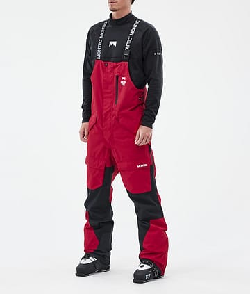 Fawk Ski Pants Homme Deep Red/Black