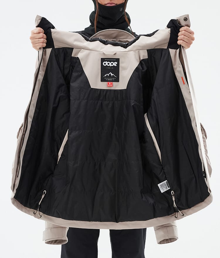 Acme W Giacca Snowboard Donna Sand Renewed, Immagine 9 di 9