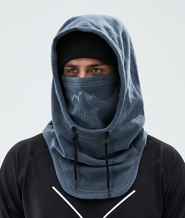 Cozy Hood II Facemask Metal Blue