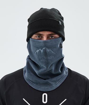Cozy Tube Facemask Metal Blue