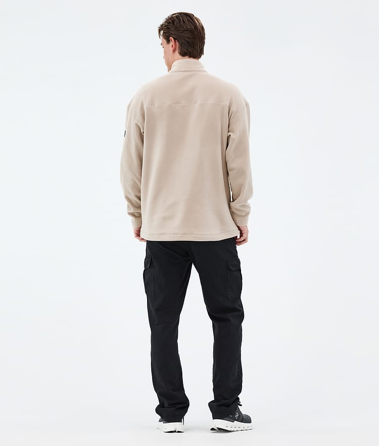 Comfy Fleecepullover Herren Sand, Bild 4 von 6